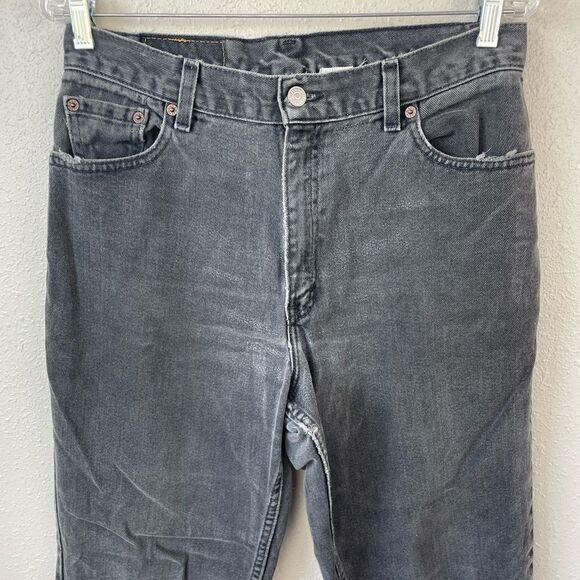 NWT Levi’s Black Denim Jeans Size 12 M Miss - Picture 2 of 6